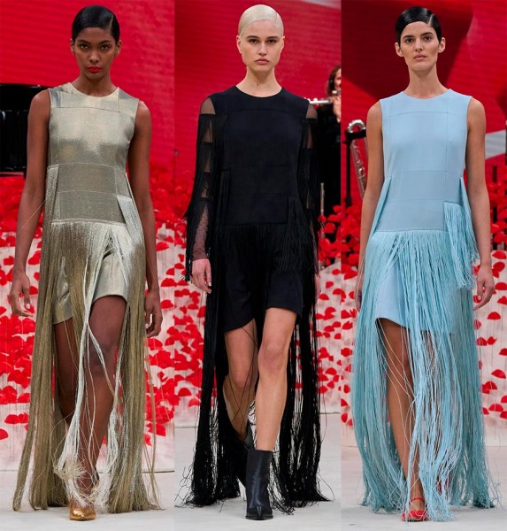 Бахрома на одежде: модные новинки сезона Бахрома на одежде: модные новинки сезона