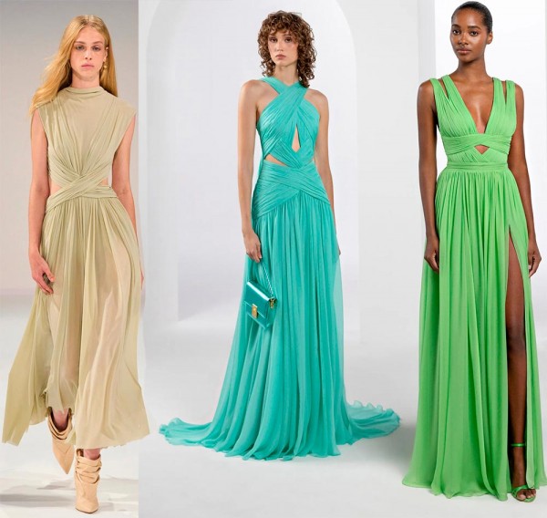 Трендовые платья и другая одежда с драпировкой: модная тенденция Трендовые платья и другая одежда с драпировкой: модная тенденция