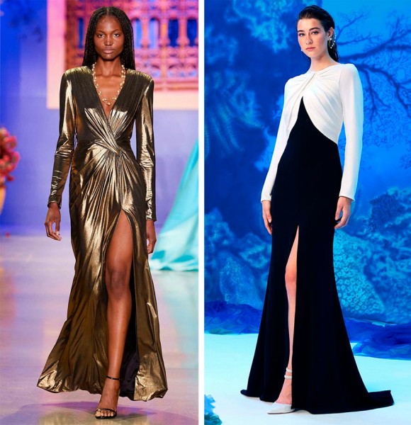 Трендовые платья и другая одежда с драпировкой: модная тенденция Трендовые платья и другая одежда с драпировкой: модная тенденция