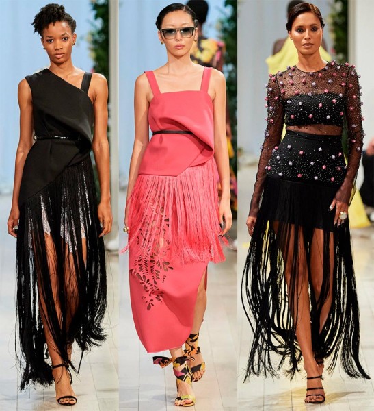 Бахрома на одежде: модные новинки сезона Бахрома на одежде: модные новинки сезона