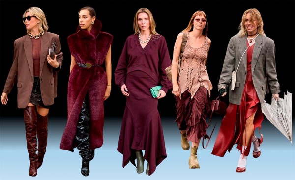 Модные цвета одежды с неделей мод в Париже, Милане, Нью-Йорке, Копенгагене Модные цвета одежды с неделей мод в Париже, Милане, Нью-Йорке, Копенгагене