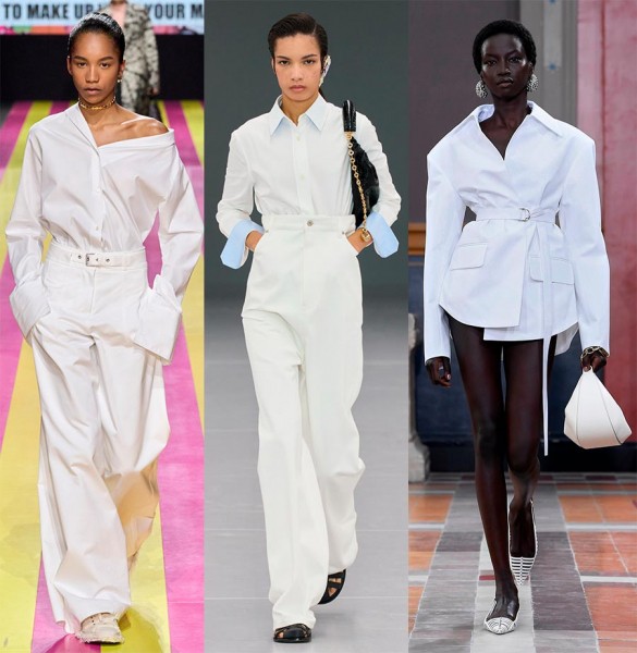 Монохром на подиуме: лучшие образы сезона 2024 Монохром на подиуме: лучшие образы сезона 2024