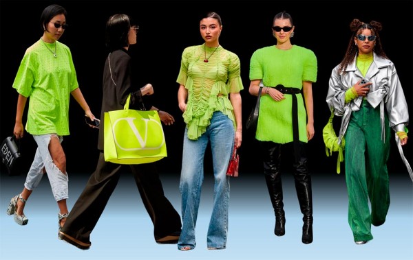 Модные цвета одежды с неделей мод в Париже, Милане, Нью-Йорке, Копенгагене Модные цвета одежды с неделей мод в Париже, Милане, Нью-Йорке, Копенгагене