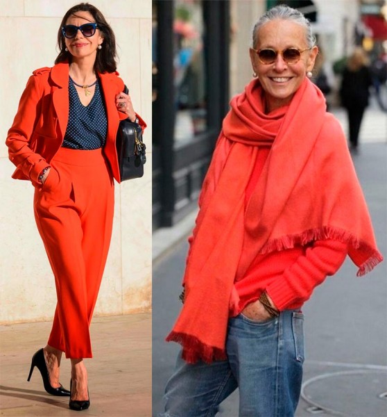 Какие оттенки в одежде делают женщину моложе