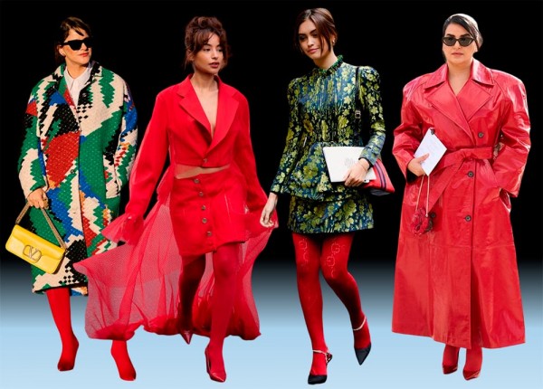 Модные цвета одежды с неделей мод в Париже, Милане, Нью-Йорке, Копенгагене Модные цвета одежды с неделей мод в Париже, Милане, Нью-Йорке, Копенгагене