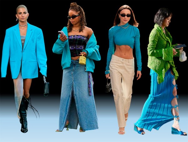 Модные цвета одежды с неделей мод в Париже, Милане, Нью-Йорке, Копенгагене Модные цвета одежды с неделей мод в Париже, Милане, Нью-Йорке, Копенгагене