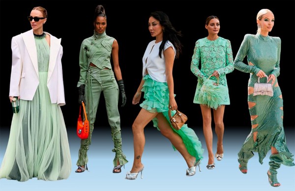 Модные цвета одежды с неделей мод в Париже, Милане, Нью-Йорке, Копенгагене Модные цвета одежды с неделей мод в Париже, Милане, Нью-Йорке, Копенгагене