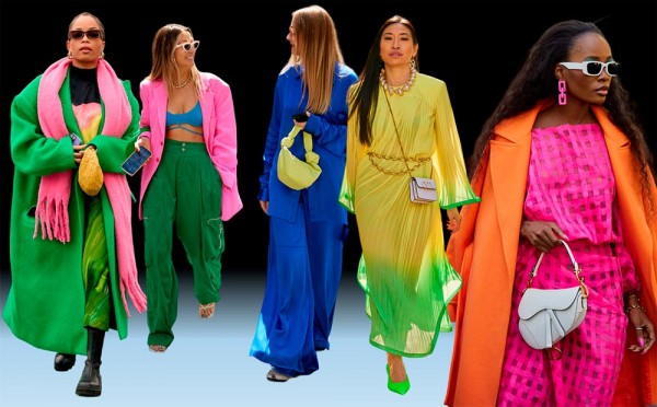 Модные цвета одежды с неделей мод в Париже, Милане, Нью-Йорке, Копенгагене Модные цвета одежды с неделей мод в Париже, Милане, Нью-Йорке, Копенгагене