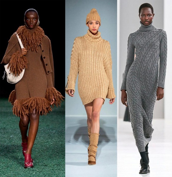 Какие платья будут модными в зимний сезон 2024-2025?