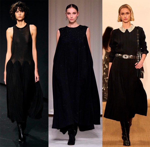 Какие платья будут модными в зимний сезон 2024-2025?