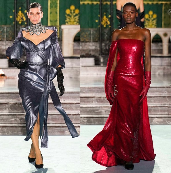 Вечерние и коктейльные платья Haute couture из актуальных коллекций сезона Вечерние и коктейльные платья Haute couture из актуальных коллекций сезона