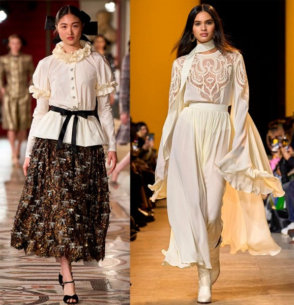 Красивые и модные образы в белом цвете оттенка Ivory Красивые и модные образы в белом цвете оттенка Ivory