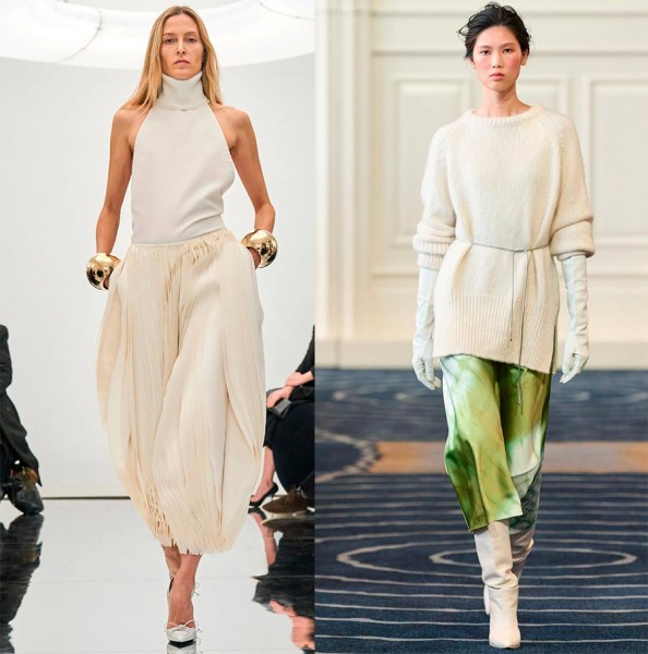 Красивые и модные образы в белом цвете оттенка Ivory Красивые и модные образы в белом цвете оттенка Ivory