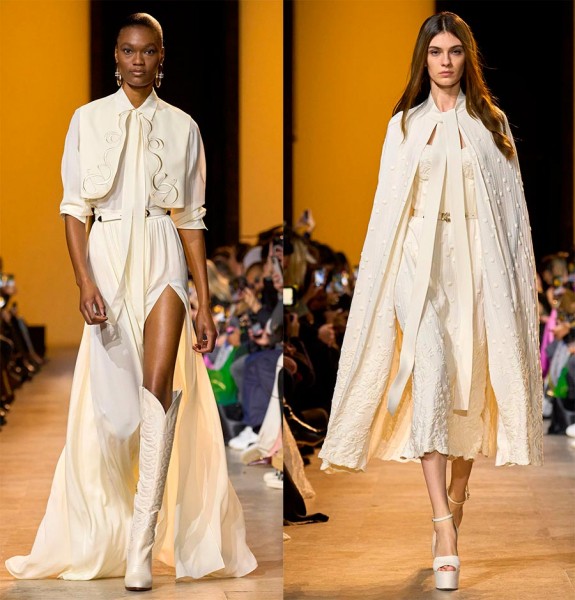 Красивые и модные образы в белом цвете оттенка Ivory Красивые и модные образы в белом цвете оттенка Ivory