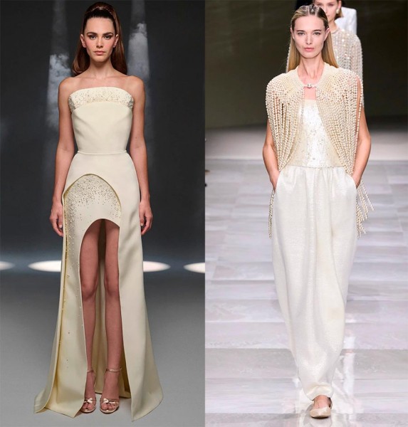 Красивые и модные образы в белом цвете оттенка Ivory Красивые и модные образы в белом цвете оттенка Ivory