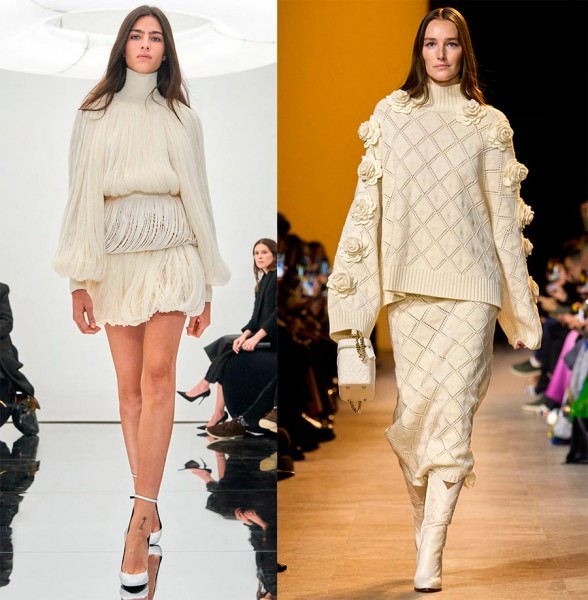 Красивые и модные образы в белом цвете оттенка Ivory Красивые и модные образы в белом цвете оттенка Ivory