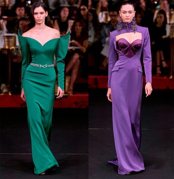 Вечерние и коктейльные платья Haute couture из актуальных коллекций сезона Вечерние и коктейльные платья Haute couture из актуальных коллекций сезона