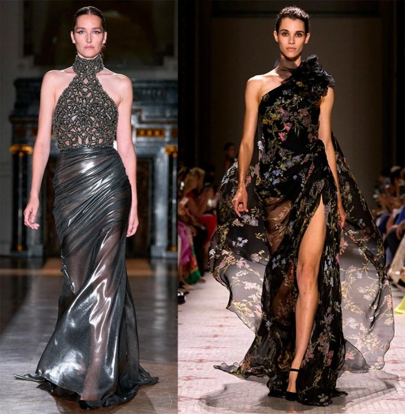 Вечерние и коктейльные платья Haute couture из актуальных коллекций сезона Вечерние и коктейльные платья Haute couture из актуальных коллекций сезона