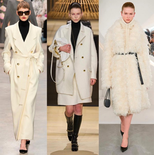 Красивые и модные образы в белом цвете оттенка Ivory Красивые и модные образы в белом цвете оттенка Ivory