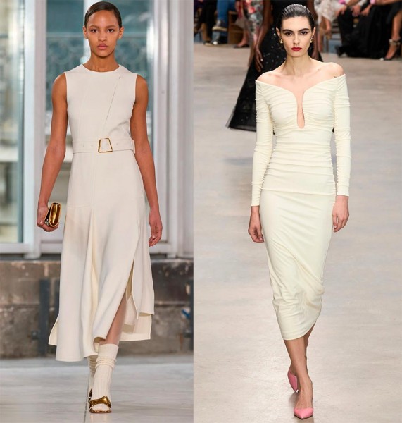 Красивые и модные образы в белом цвете оттенка Ivory Красивые и модные образы в белом цвете оттенка Ivory