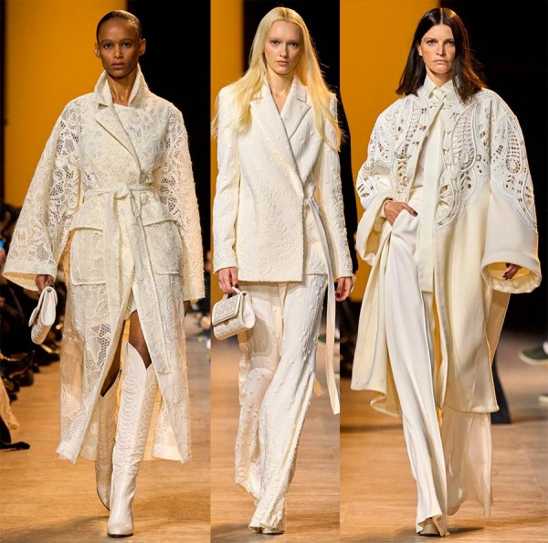 Красивые и модные образы в белом цвете оттенка Ivory Красивые и модные образы в белом цвете оттенка Ivory