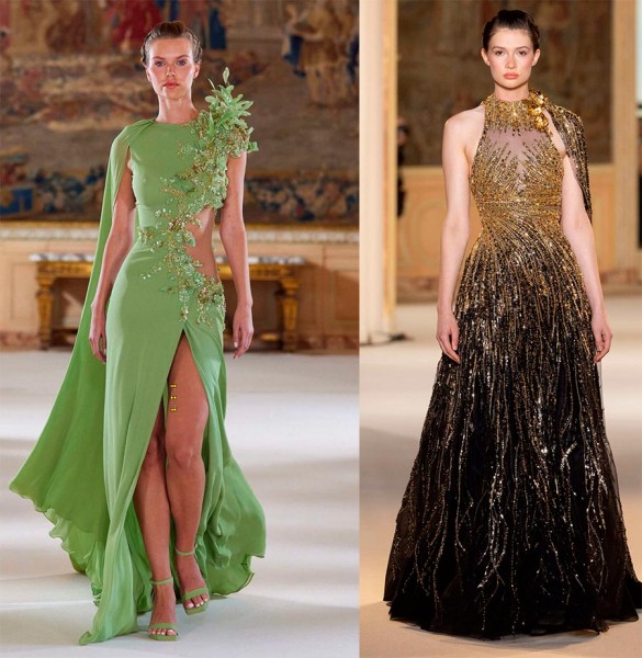 Вечерние и коктейльные платья Haute couture из актуальных коллекций сезона Вечерние и коктейльные платья Haute couture из актуальных коллекций сезона