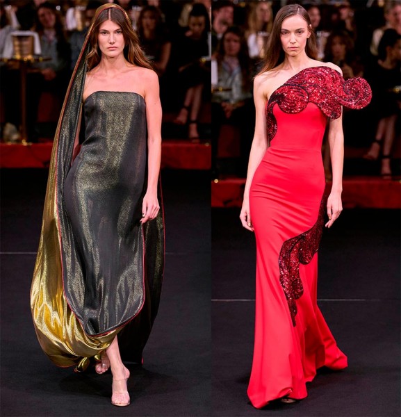 Вечерние и коктейльные платья Haute couture из актуальных коллекций сезона Вечерние и коктейльные платья Haute couture из актуальных коллекций сезона