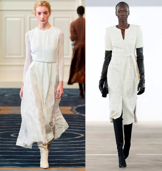 Элегантные деловые платья 2025