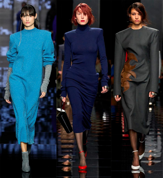 Элегантные деловые платья 2025