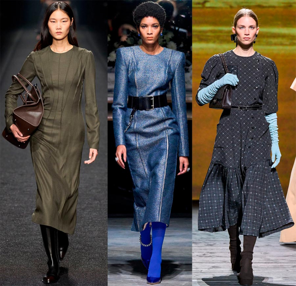 Элегантные деловые платья 2025