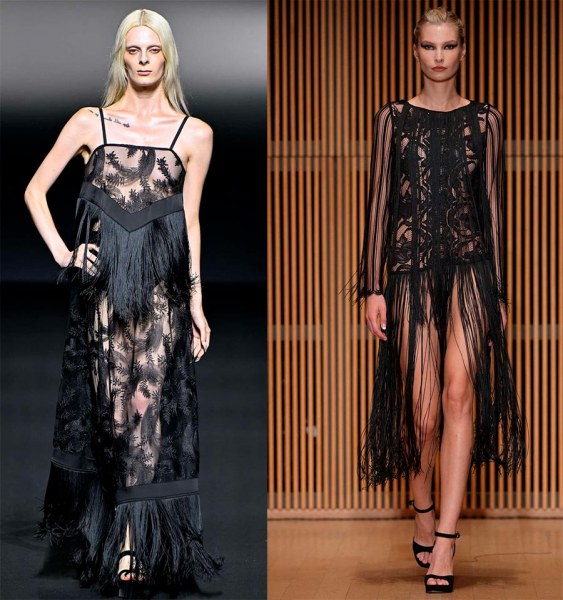 Прозрачность в одежде: тренд женской моды 2025 Прозрачность в одежде: тренд женской моды 2025