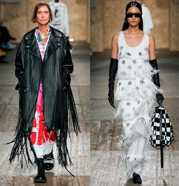 Бахрома 2025: трендовые вещи от платьев до кардиганов