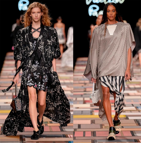 Тренд на образы с массивными плечами 2025