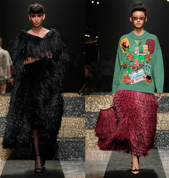 Бахрома 2025: трендовые вещи от платьев до кардиганов