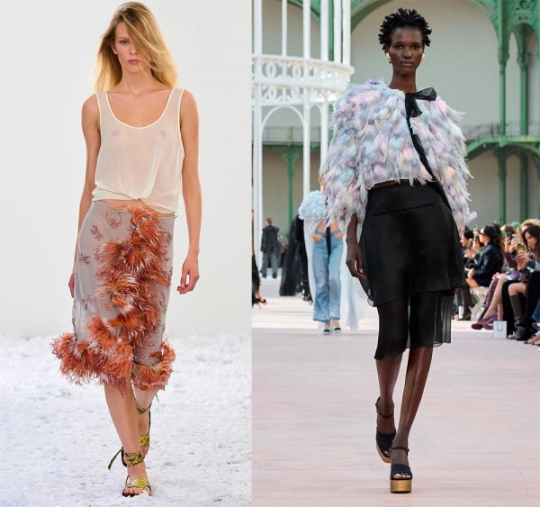 Перья как декор одежды 2025: актуальная модная тенденция Перья как декор одежды 2025: актуальная модная тенденция