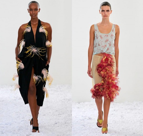 Перья как декор одежды 2025: актуальная модная тенденция Перья как декор одежды 2025: актуальная модная тенденция