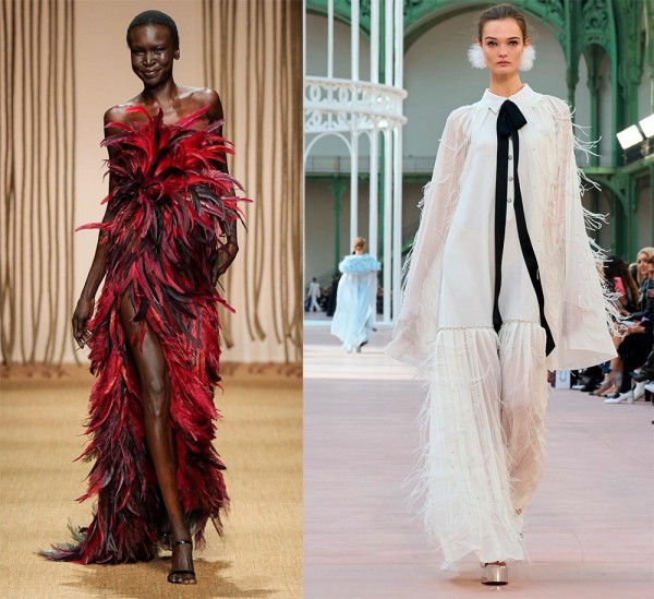 Перья как декор одежды 2025: актуальная модная тенденция Перья как декор одежды 2025: актуальная модная тенденция