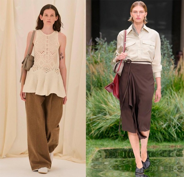 Коричневые оттенки одежды в тренде: женская мода 2025 Коричневые оттенки одежды в тренде: женская мода 2025