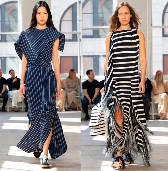 Модная одежда в полоску: тренд сезона 2025