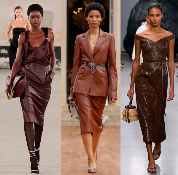 Коричневые оттенки одежды в тренде: женская мода 2025 Коричневые оттенки одежды в тренде: женская мода 2025