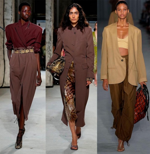 Коричневые оттенки одежды в тренде: женская мода 2025 Коричневые оттенки одежды в тренде: женская мода 2025
