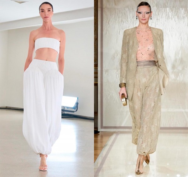 Модные шаровары 2025 года: стильные идеи и актуальны образы Модные шаровары 2025 года: стильные идеи и актуальны образы