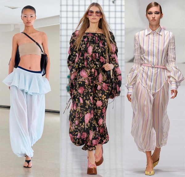 Модные шаровары 2025 года: стильные идеи и актуальны образы Модные шаровары 2025 года: стильные идеи и актуальны образы