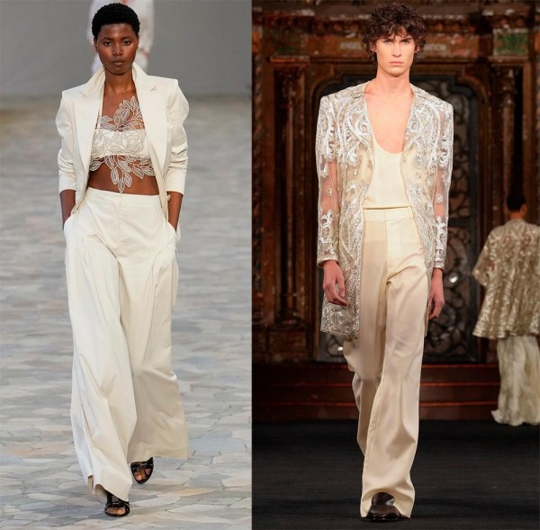 Модные брючные костюмы для женщин: коллекции 2025 года