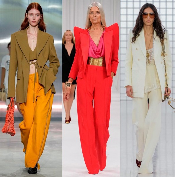 Модные брючные костюмы для женщин: коллекции 2025 года