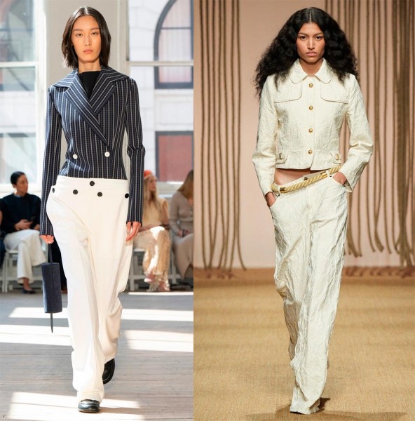 Модные брючные костюмы для женщин: коллекции 2025 года