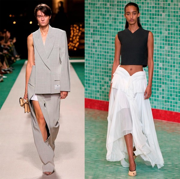 Асимметрия в одежде: модная тенденция сезона