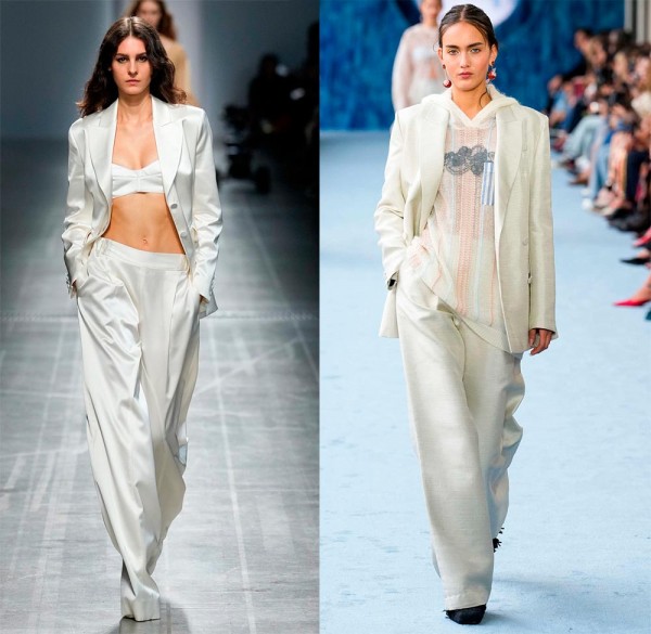 Модные брючные костюмы для женщин: коллекции 2025 года