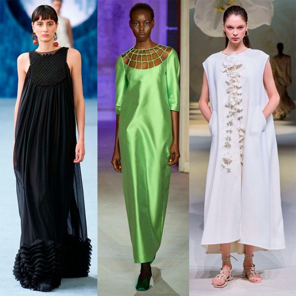 Платья свободного кроя: новинки сезона и стильные образы