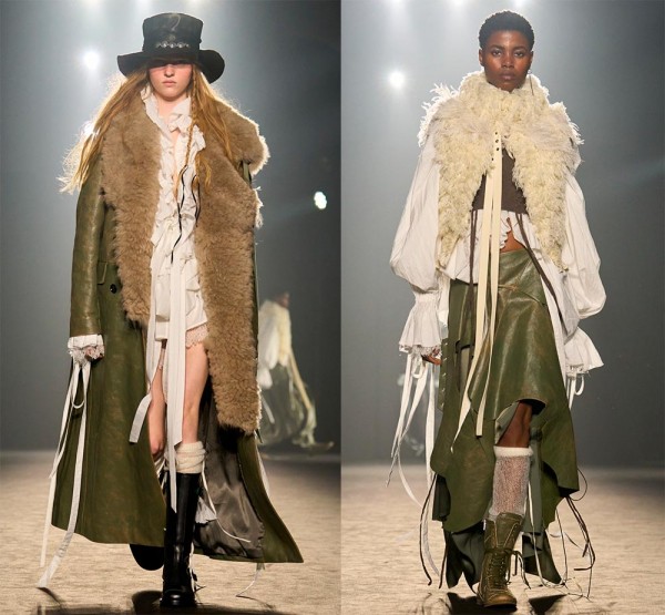 Модная женская одежда 2025-2026 от Ann Demeulemeester